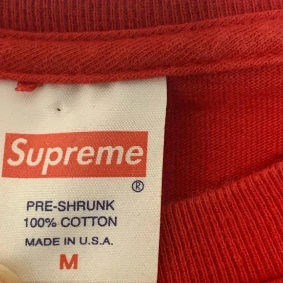 Men’s SS15 Supreme Some Girls Beauty and The Beast Tee in Red sz medium - Picture 7 of 9